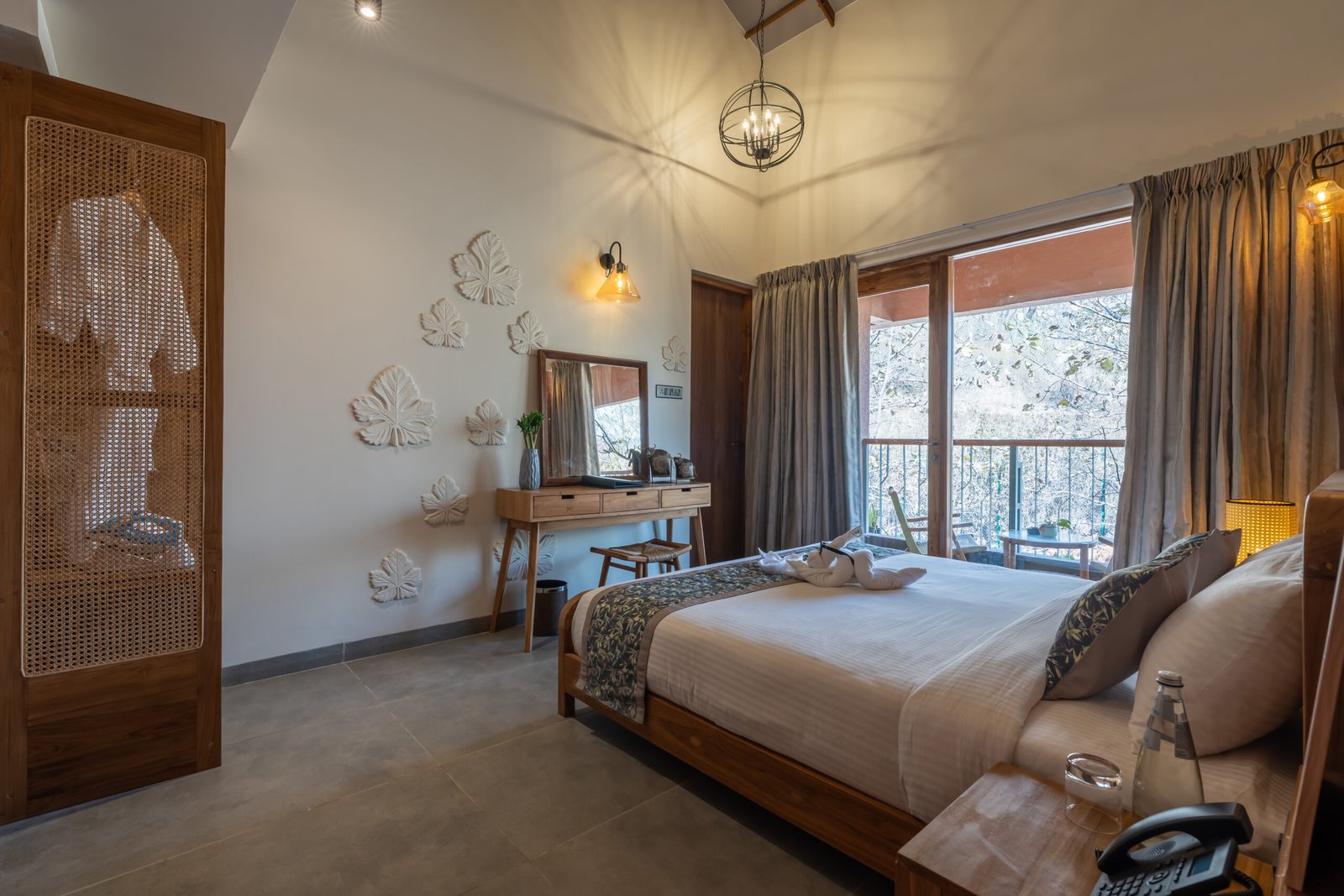 Premium resort room interior