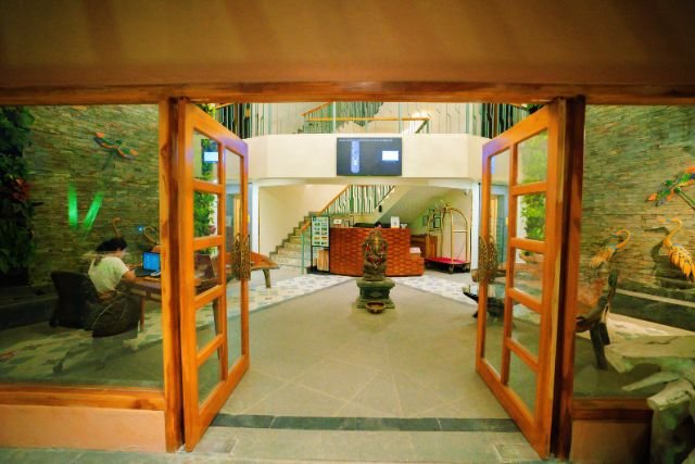 Nature and hill view surrounding the resort