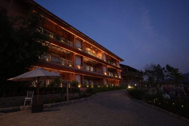 Nature and hill view surrounding the resort