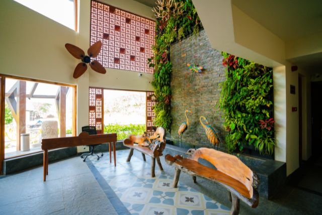 Nature and hill view surrounding the resort