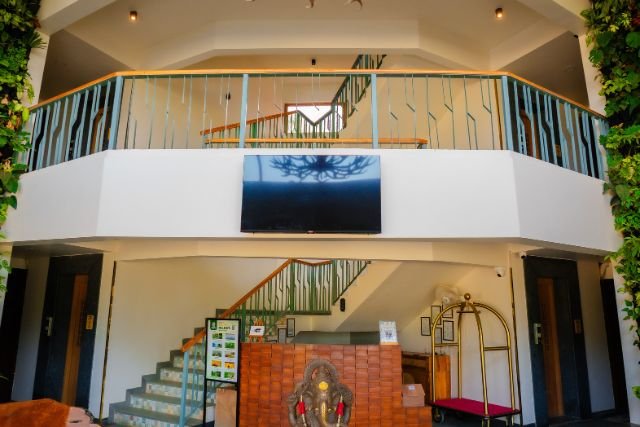 Nature and hill view surrounding the resort