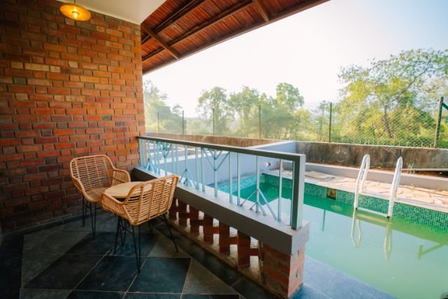 Nature and hill view surrounding the resort