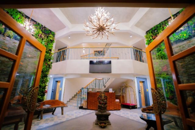 Nature and hill view surrounding the resort