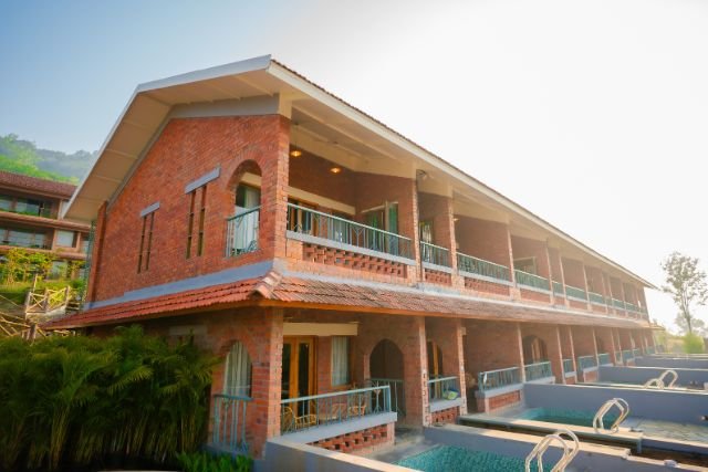 Nature and hill view surrounding the resort