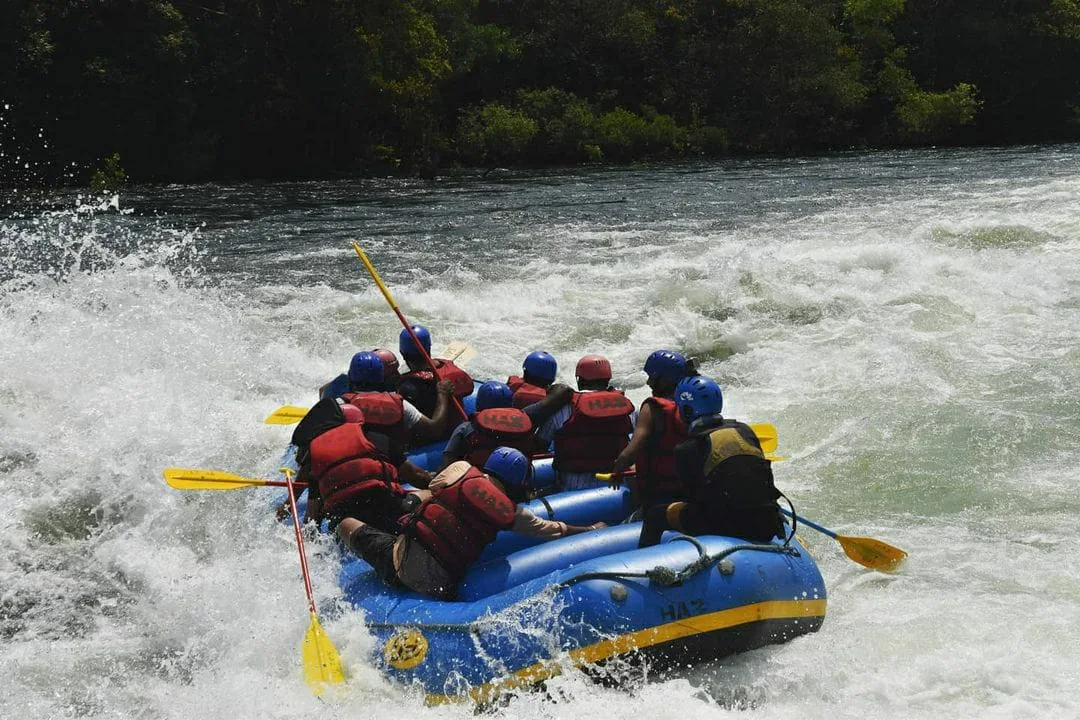 River rafting adventure near Kolad
